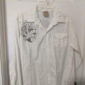 Boys white shirt by Carters, size 14/16